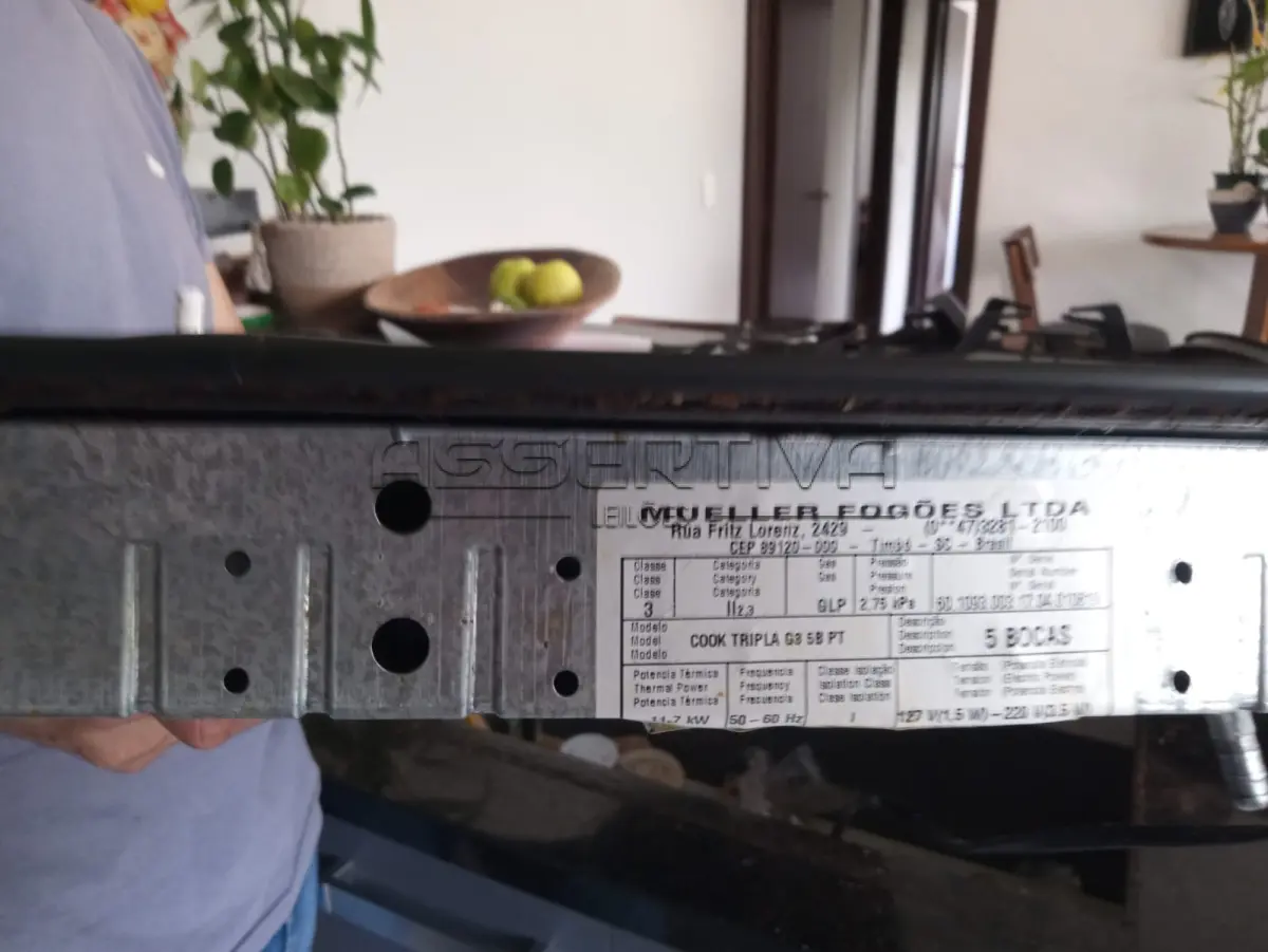 LOTE 006 - Lote 006 – Fogão tipo cooktop