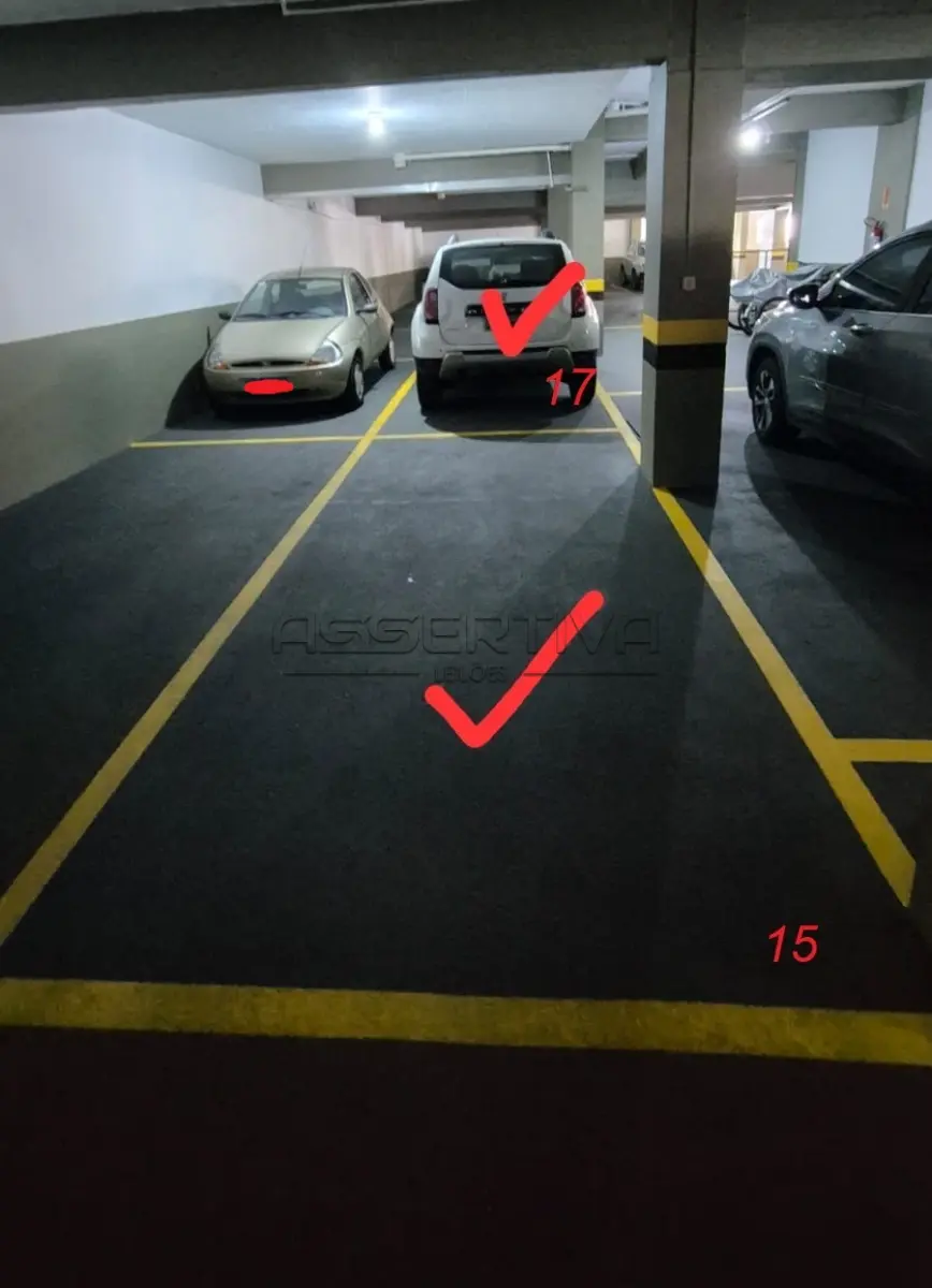 LOTE 002 - Uma garagem n° 17, no EDIFÍCIO RESIDENCIAL HARMONIA, na cidade de São Bento do Sul/SC