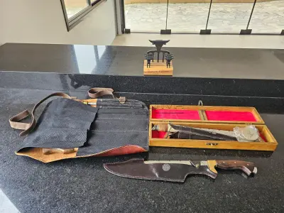 Kit Churrasco Personalizado Com Estojo