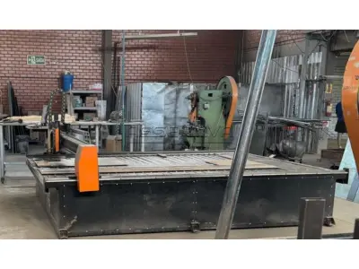 LOTE 001 - Máquina de corte plasma CNC